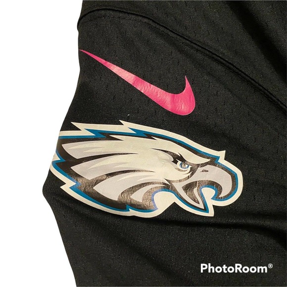 Carson Wentz NFL Black/Neon Jersey. NWT. Med. - Picture 3 of 6